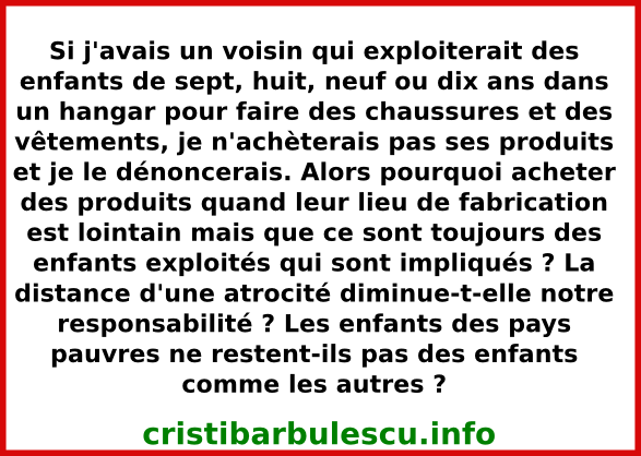 enfants pays pauvres voisin exploiter
